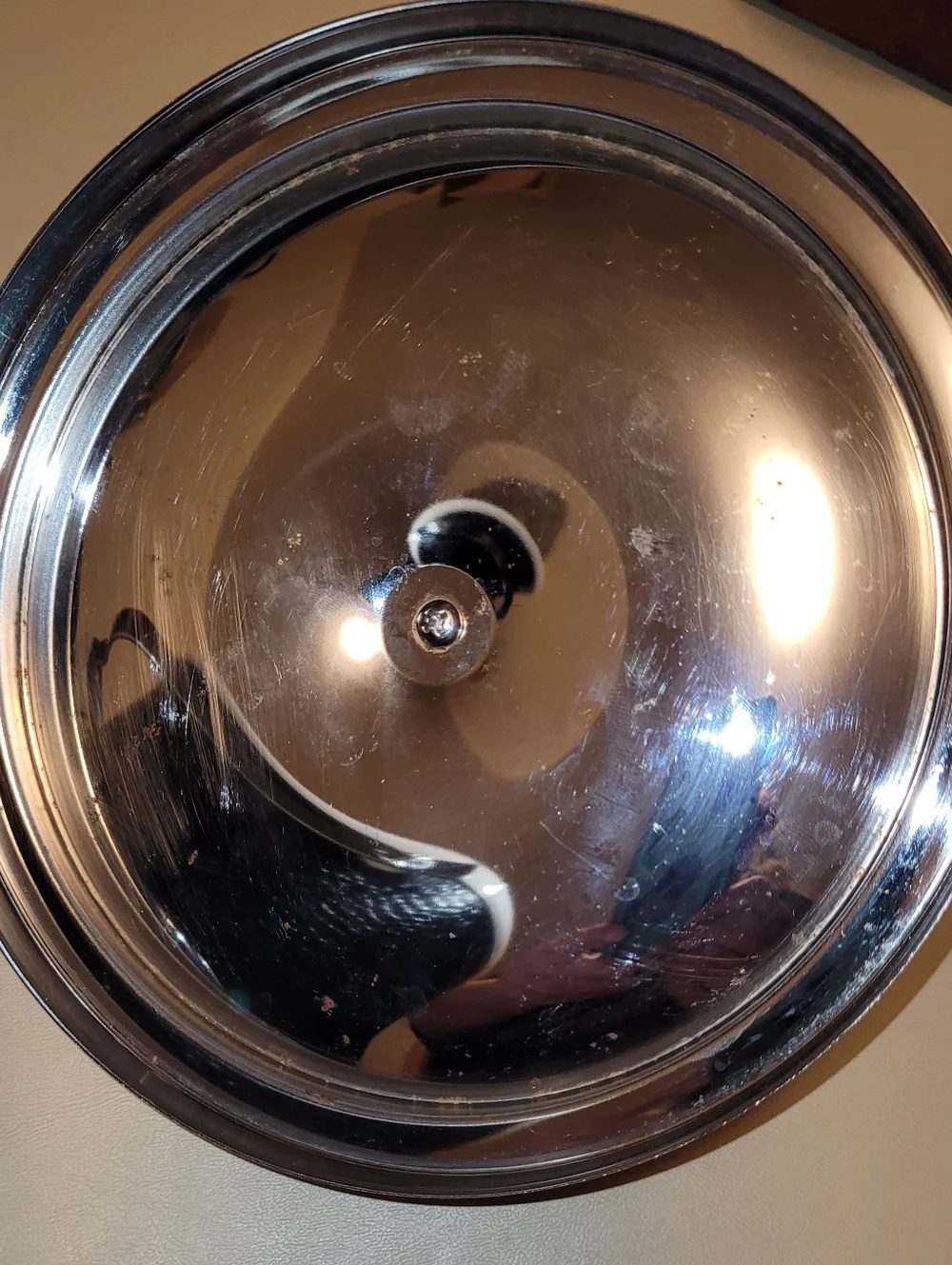 Vintage Atapco Ice Bucket Black Faux Alligator Chrome Mid Century Modern.